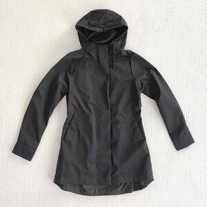 Athleta Hooded Raincoat (S) NWOT